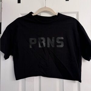 Alphalete Black Crop Top